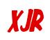 Rendering -XJR - using Big Nib