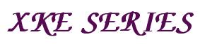 Rendering -XKE SERIES - using Zapf Chancery