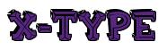 Rendering -X-TYPE - using FinkBold