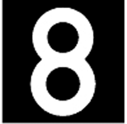 8mm Graphic Logo Decal