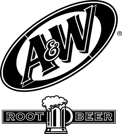 A&W ROOT BEER 1 Graphic Logo Decal