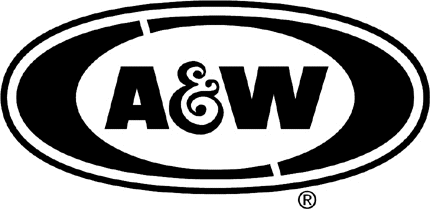 A&W ROOT BEER 2 Graphic Logo Decal