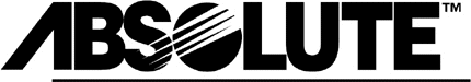 ABSOLUTE Graphic Logo Decal