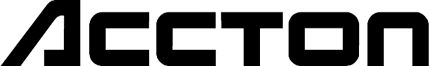 ACCTON Graphic Logo Decal