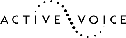 ACTIVE VOICE Graphic Logo Decal