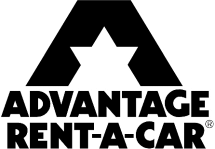 ADVANTAGE RENTACAR Graphic Logo Decal
