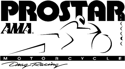 AMA Prostar Moto. Drag Racing Graphic Logo Decal