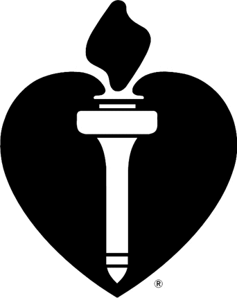 AMERICAN HEART ASSN 1 Graphic Logo Decal