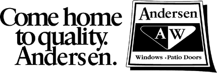ANDERSEN WINDOWS 1 Graphic Logo Decal