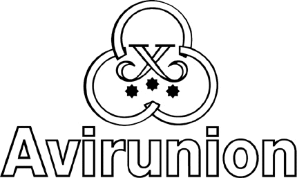 AVIRUNION Graphic Logo Decal