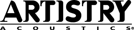 Artistry Acoustics Graphic Logo Decal