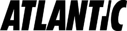 Atlantic Graphic Logo Decal