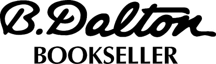 B DALTON BOOKSELLERS Graphic Logo Decal
