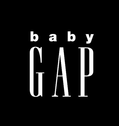 BABY GAP 2 Graphic Logo Decal