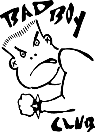 BADBOY 1 Graphic Logo Decal