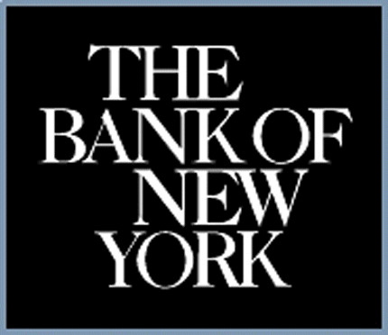 BANK OF NY 2 Graphic Logo Decal