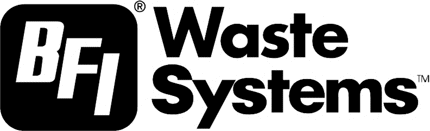 BFI Waste Sys. Graphic Logo Decal