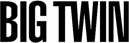 BIG TWIN Graphic Logo Decal