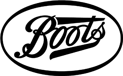 BOOTS Graphic Logo Decal