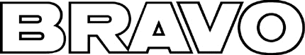 BRAVO 2 Graphic Logo Decal