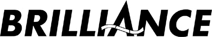 BRILLIANCE Graphic Logo Decal