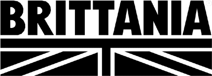 BRITTANIA Graphic Logo Decal