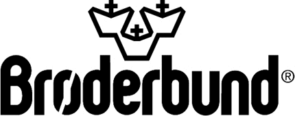 BRODERBUND SOFTWARE Graphic Logo Decal