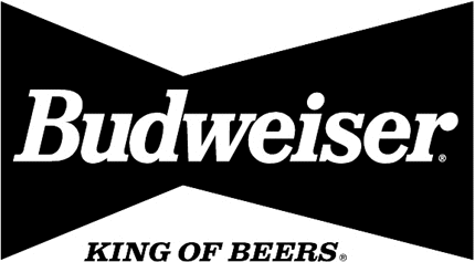 BUDWEISER  KING OF BEERS Graphic Logo Decal