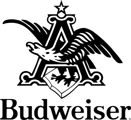 BUDWEISER 1 Graphic Logo Decal