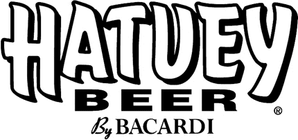 Bacardi Hatuey Beer Graphic Logo Decal