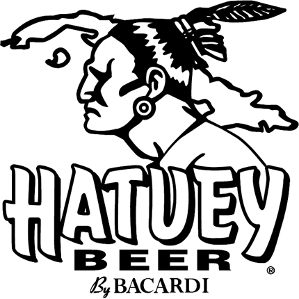 Bacardi Hatuey Beer2 Graphic Logo Decal