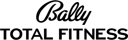 Bally Total Fitness Graphic Logo Decal