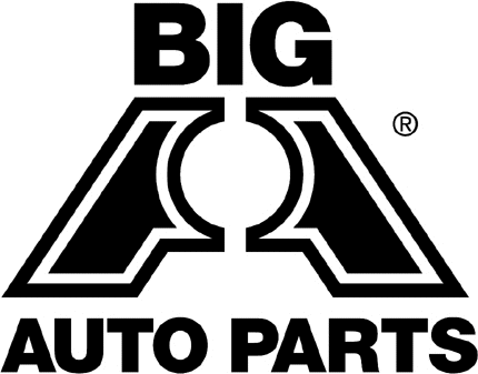 Big A Auto Parts Graphic Logo Decal