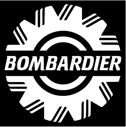 Bobardier Graphic Logo Decal