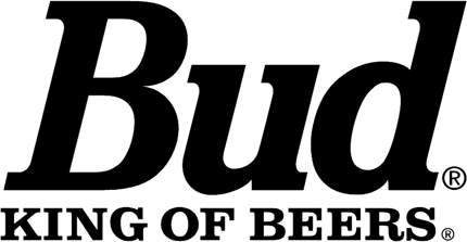 Budweiser King of Beers Graphic Logo Decal