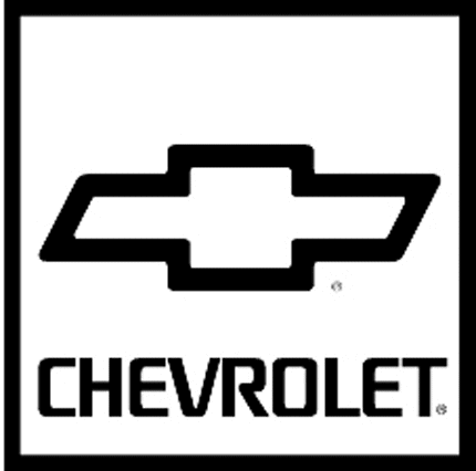 CHEVY DEALER Graphic Logo Decal