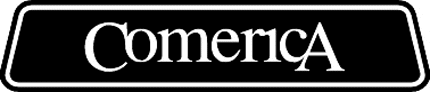 COMERICA BANK 2 Graphic Logo Decal