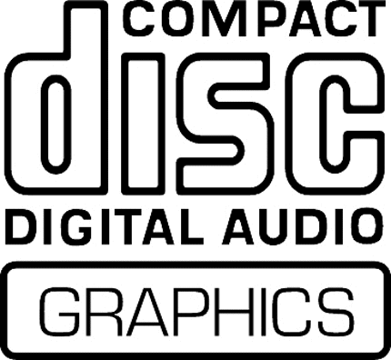 COMPACT DISC GRAPHICS Graphic Logo Decal