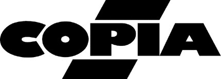 COPIA Graphic Logo Decal