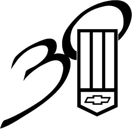 Chevrolet Camaro Graphic Logo Decal