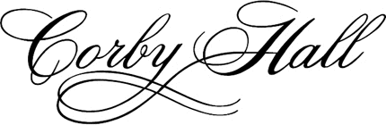 Corby Hall Graphic Logo Decal
