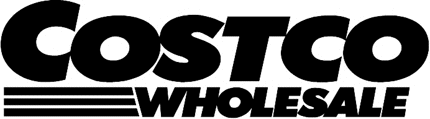 Costco Wholesale Graphic Logo Decal