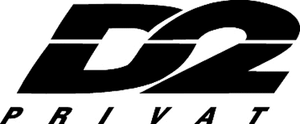 D2 PRIVAT Graphic Logo Decal