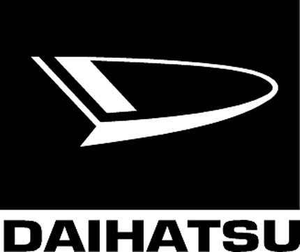 DAIHATSU 2 Graphic Logo Decal