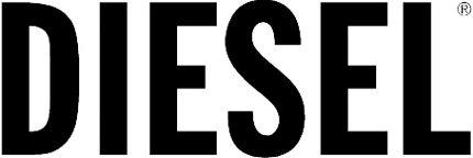 DIESEL JEANS Graphic Logo Decal