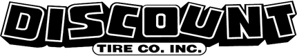 DISCOUNT TIRE Graphic Logo Decal