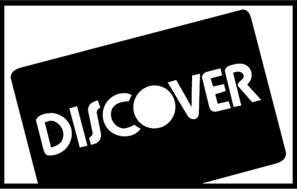 DISCOVER CARD 1 Graphic Logo Decal