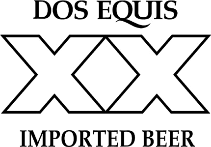 DOS EQUIS Graphic Logo Decal