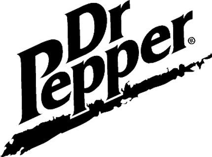 DR PEPPER 2 Graphic Logo Decal