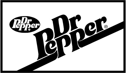 DR. PEPPER 7 Graphic Logo Decal